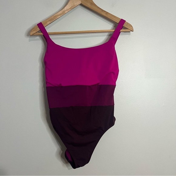 Athleta Coastline one piece swimsuit - electric fuchsia - small - Picture 2 of 10